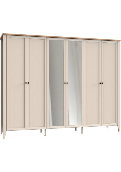 Calmera 6 Kapaklı Dolap