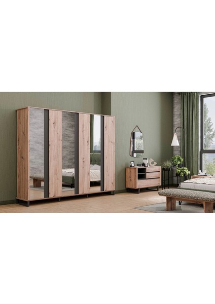 Solid 6 Kapaklı Dolap - Easy