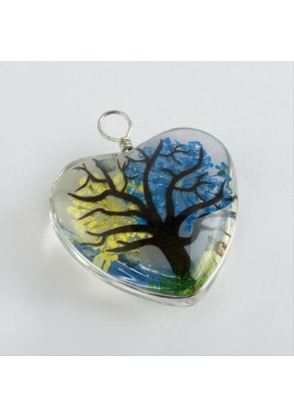 Kalp Canlı Kolye Ucu 2,5 cm fiyatları