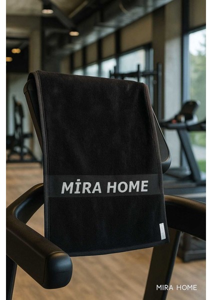 Mira Home Spor Havlusu Fitness Yumuşak Sporcu Havlu 100 Pamuklu 30X100 cm