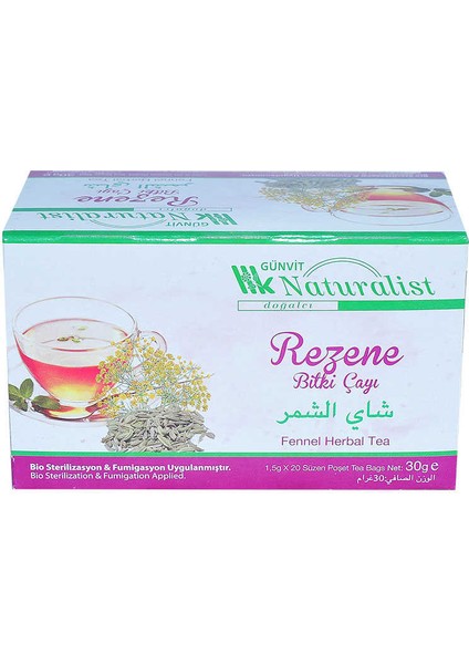 Rezene Çayı 20 Süzen Poşet