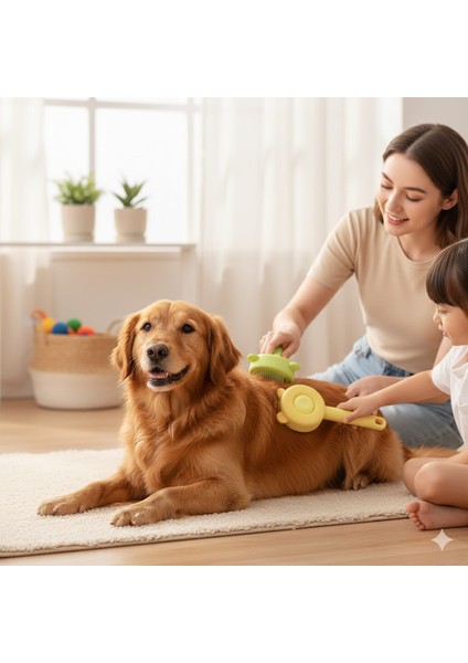 Metal Dişli, Kendini Temizleyen, Evcil Hayvan Bakım Fırçası modelleri