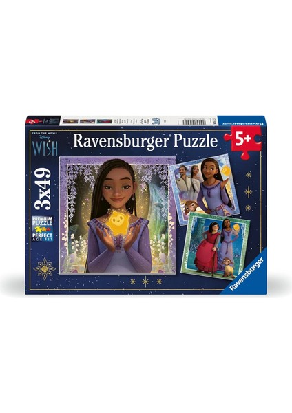 3X49 Parça Puzzle Wd Wish