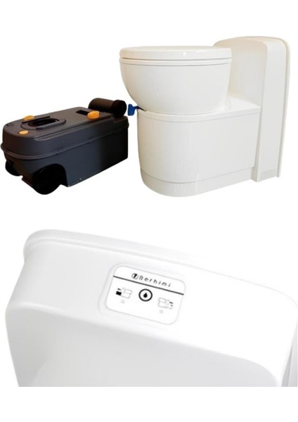 CT2000 Karavan Kasetli Tuvalet 90° Dönebilir fiyatları