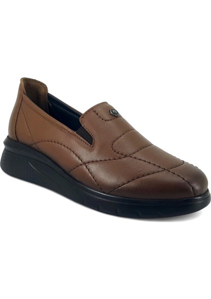 555 25KA Kadın Günlük Ayakkabı Ceviz