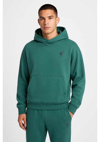 FQ7787 361 Nike Liverpool Fc 24/25 Therma-Fıt Tech Pack - Yeşil Sweatshirt