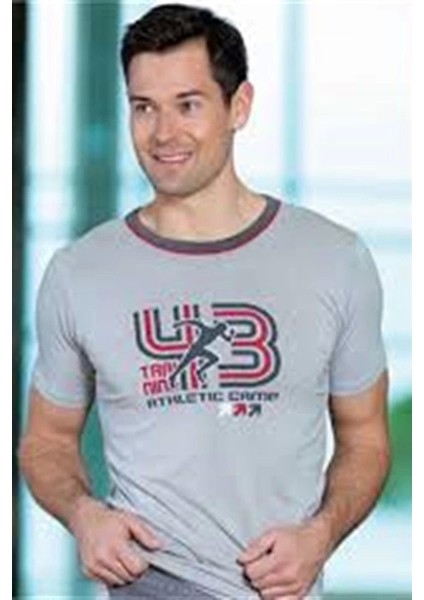 Berrak Erkek 43 Baskılı T-Shirt 1038