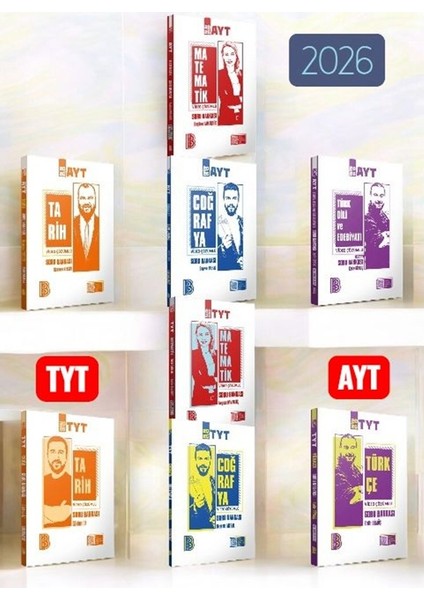 2026 Tyt Ayt Eşit Ağırlık Soru Bankası Tyt Ayt 8'li Set