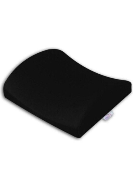 Siyah Ortopedik Sırt Yastığı Ev Ofis Oto Koltuğu Bel Destek Minderi Elyaf modelleri