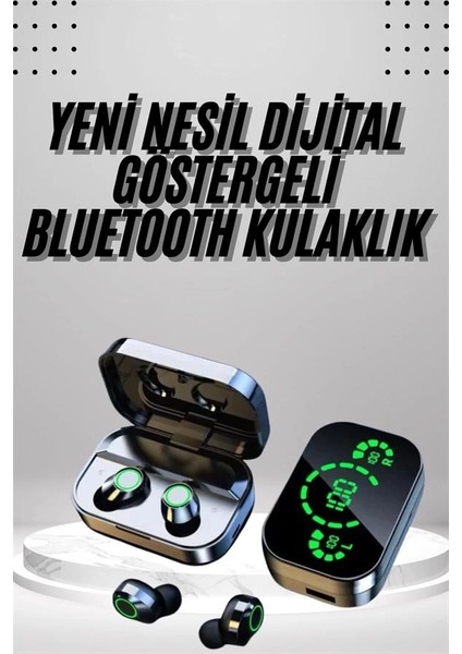 2025 Model Bluetooth Kulaklık Telefon Şarj Edebilen Çağrı Cevaplama Dijital Göstergeli fiyatları