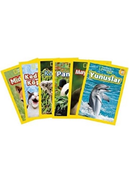 National Geographic Kids - Sevimli Hayvanlar Seti 6 Kitap