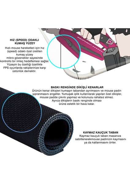 Pro Gaming Mouse Pad 70X30 Shogun Mouse Pad Xl Büyük Oyuncu Mousepad Kenar Dikişli Yıkanabilir Speed Mause Pad fırsatları