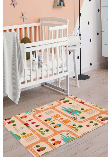 Yeni Desen Yıkanabilir Kaymaz Tabanlı Bohem Tarz Dijital Baskı Salon Halısı, Yumuşak Dokulu Lüks Halı Modeli ve 40 x 60 Turuncu Renk Dikdörtgen Halı fiyatları