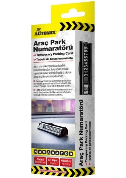 Numaratik Araç Park Tel 44440 Tr