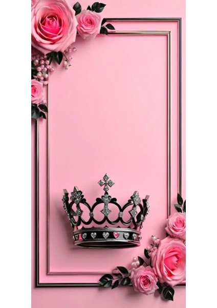 Kraliçenin Tacı 1 Ev Duvar Salon Güzellik Salonu Ofis Dükkan Dekarasyon Kanvas Tablo fiyatları