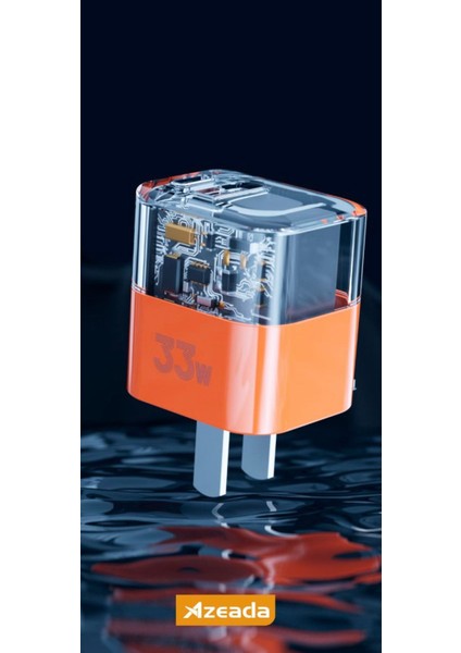 Linsu Pro Gan 33W Hızlı Şarj Adaptörü (PD-A88)