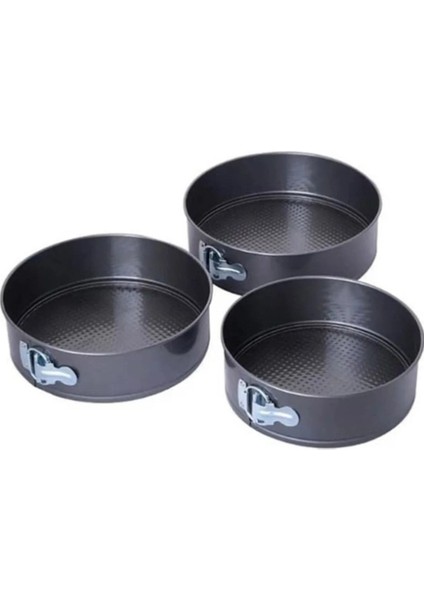 3&apos;lü Kelepçeli Kek Kalıbı Seti fiyatları