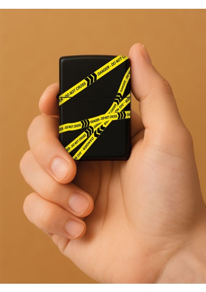 Özel Tasarım Şık ve Dayanıklı Uv Desenli Baskılı Benzinli Metal Çakmak Girilmez