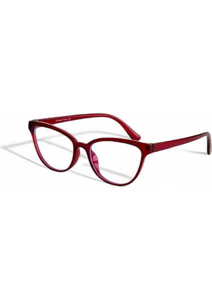 Optik Uyumlu Camları Değiştirilebilir Blue Block Round Gözlük