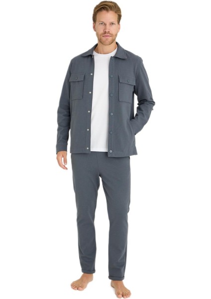 Erkek Füme 3'lü Çeyiz Seti 5045