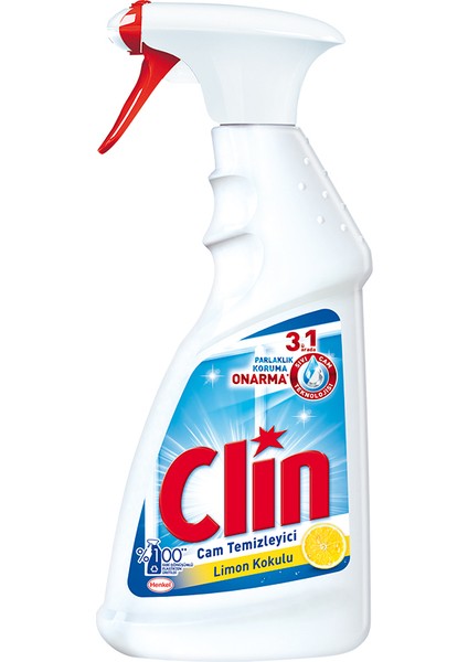 3 Adet Clin Cam Temizleyici Sprey 500 ml Limon fiyatları