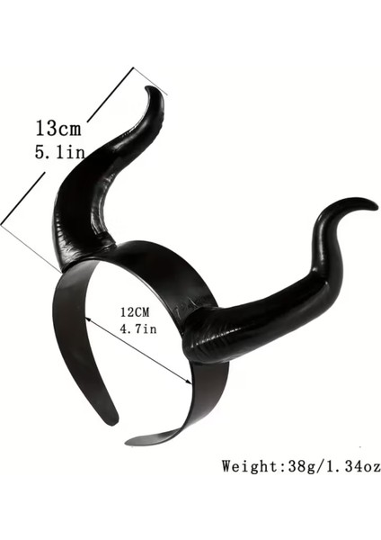 1 Adet El Yapımı, Retro Punk Cadılar Bayramı Boynuz Başlık – Keçi Boynuzu Esintili Anime Pop Sanat Tasarım, Pluş Tüy Detaylı,-Siyah fiyatları