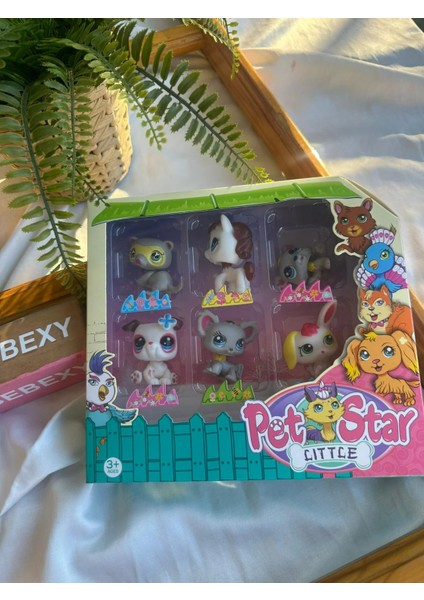 Pet Star 6'lı Hayvan modelleri