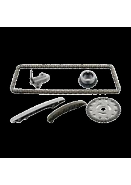 Volkswagen Passat 08 ve Sonrası Uyumlu Zincir Seti 12 Parça 3 Zincir 7 Kızak 2 Geri 559019650 Ina