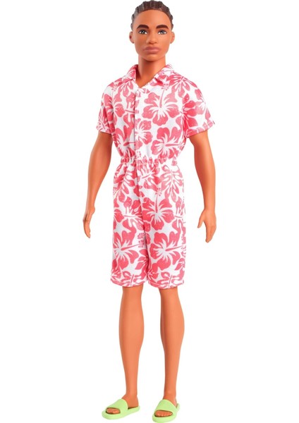 Yakışıklı Ken Bebekler (Fashionistas) - Pembe Beyaz Takımlı, 3y+, HYT99