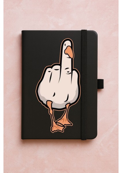 Promosyon Tarihsiz Premium Termo Defter Desenli 192 Yaprak - Duck
