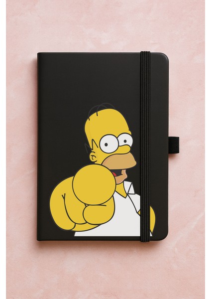 Promosyon Tarihsiz Premium Termo Defter Desenli 192 Yaprak - Babasimpson