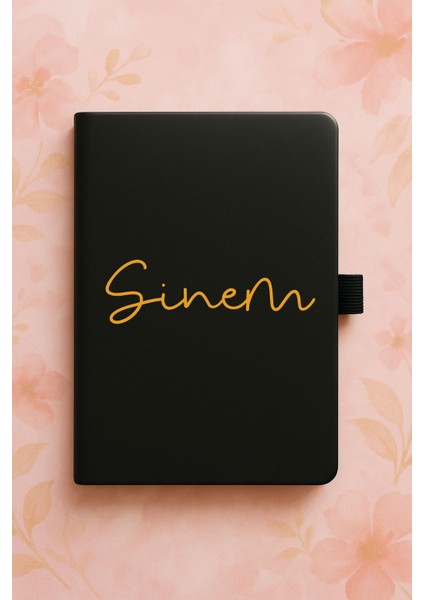 Kişiye Özel Isim Ad Yazılı Tarihsiz Termo Defter - Model 9