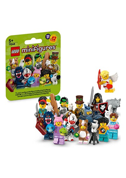 3 Adet Minifigures Seri 27 Koleksiyonluk Figürler LMC71048
