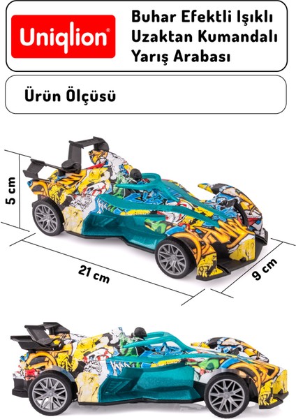 Buhar Efektli Işıklı Uzaktan Kumandalı Yarış Arabası fiyatları