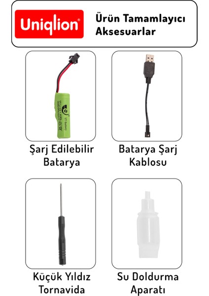 Buhar Efektli Işıklı Uzaktan Kumandalı Yarış Arabası