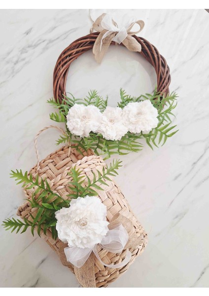 Papatya 2'li Kapı Süsü