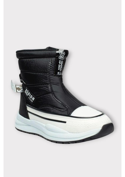 İçi Kürklü Kaydırmaz Taban Kadın Kar Botu SİYAH fiyatları