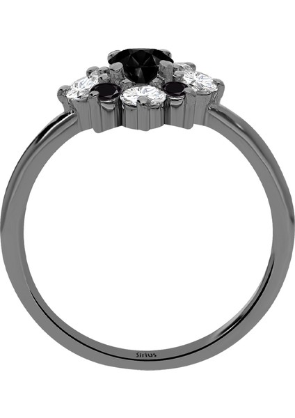 Siyah Pırlanta Helleborus Yüzük 0402R0070 modelleri