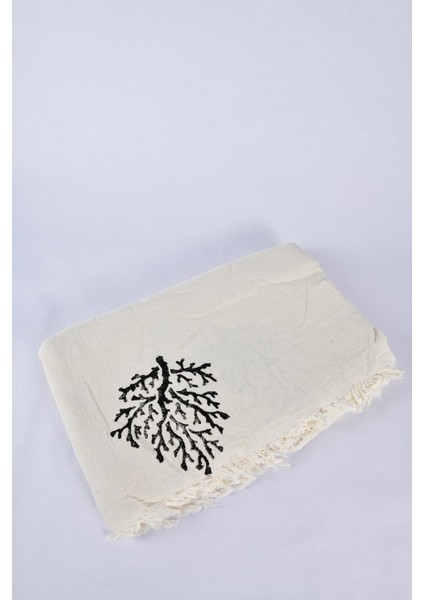 Tree Of Life Black Print Çok Amaçlı Örtü