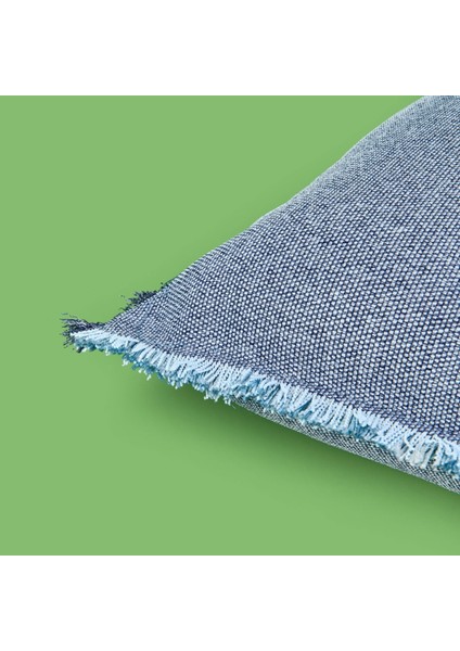 Soft Plaid Kırlent - Mavi - 45X45 cm modelleri