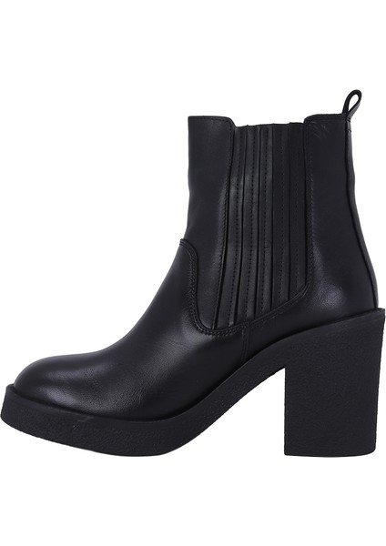 2630Z854 Hakiki Deri Kadın Topuklu Bot fırsatları