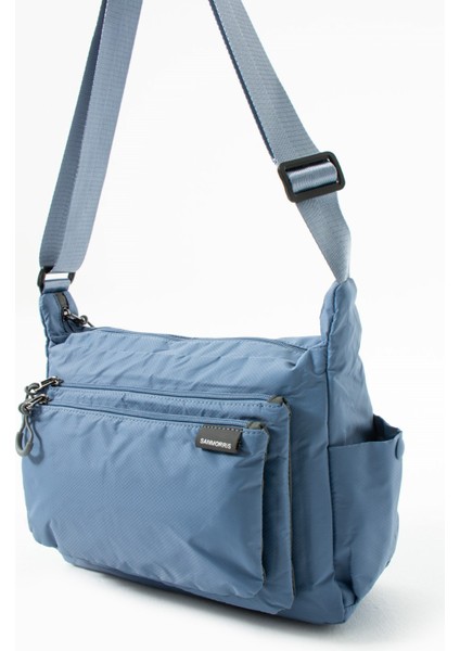 Sanmorris Kadın 3 Gözlü Paraşüt Kumaş Ayarlanabilir Çapraz Askılı Çanta fırsatları