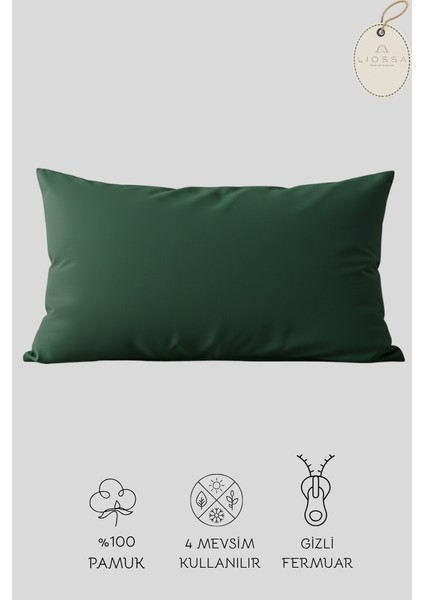 Premium Softtouch™ | 2’li Penye Yastık Kılıfı Seti | %100 Pamuk | 50X70 cm | Fermuarlı | Jersey Kumaş fiyatları