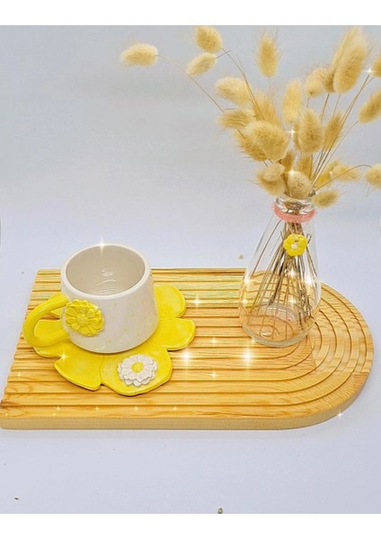 Papatya Seramik Fincan El Yapımı fırsatları