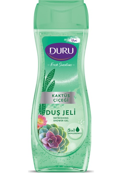 3 Adet Duru Fresh Sensations Kaktüs Çiçeği 450 ml Duş Jeli fiyatları