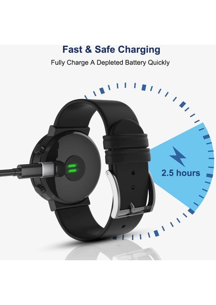 Garmin Fenix 5s Sapphire Taşınabilir Şarj Dönüştürücü Adaptörü Lightning indirimleri