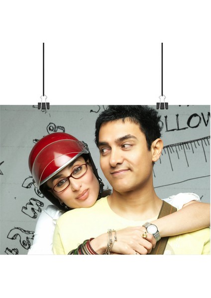 Aamir Khan Poster1 - Retro Duvar Dekoru