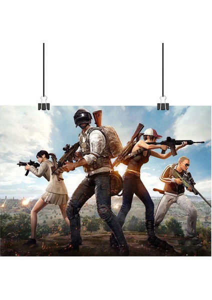 Pubg: Battlegrounds Poster5 - Retro Duvar Dekoru