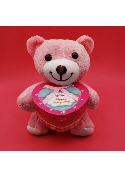 Hediyelik Pembe Kutulu Ayıcık fiyatları