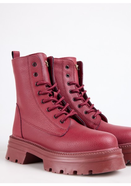 Bordo Kadın Bot Cloe indirimleri